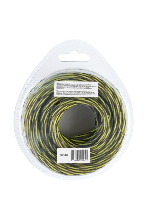 Леска для триммера двухкомпонентная витая квадратная, 2,0мм х 15м, блистер SkyCutter// Denzel