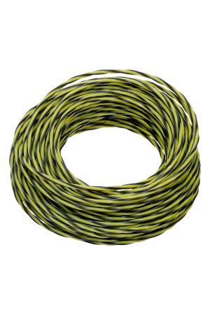 Леска для триммера двухкомпонентная витая квадратная, 2,4мм х 15м, блистер SkyCutter// Denzel