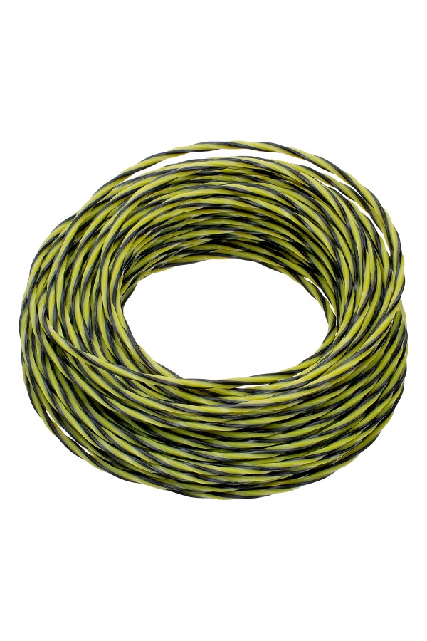 Леска для триммера двухкомпонентная витая квадратная, 2,4мм х 15м, блистер SkyCutter Denzel