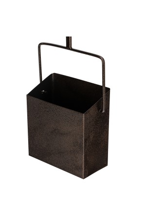 Совок-ловушка хозяйственный, металлический (h-850 мм), металлическая ручка Россия