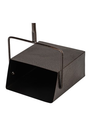 Совок-ловушка хозяйственный, металлический (h-850 мм), металлическая ручка Россия