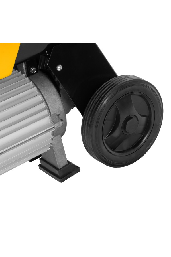 Дровокол электрический ELS7T-52, 2300 Вт, сила раскола 7т, макс. размеры полена D250 x 520 мм Denzel