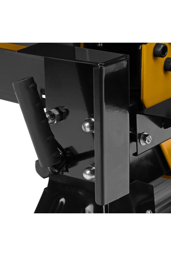 Дровокол электрический ELS7T-52, 2300 Вт, сила раскола 7т, макс. размеры полена D250 x 520 мм Denzel