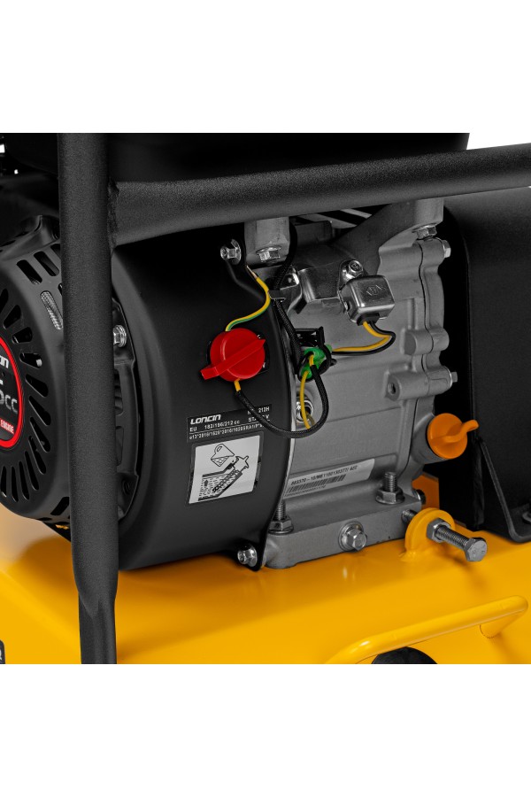 Виброплита бензиновая VC-12, 12 кН, 45*35 см, 196 см3 Denzel