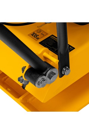 Виброплита бензиновая VC-12, 12 кН, 45*35 см, 196 см3 Denzel