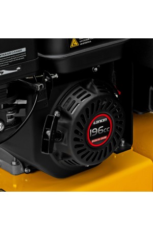 Виброплита бензиновая VC-30W, 30 кН, 60*45 см, 196 см3, бак для воды Denzel