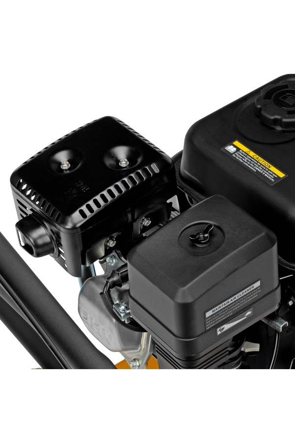 Виброплита бензиновая VC-30W, 30 кН, 60*45 см, 196 см3, бак для воды Denzel