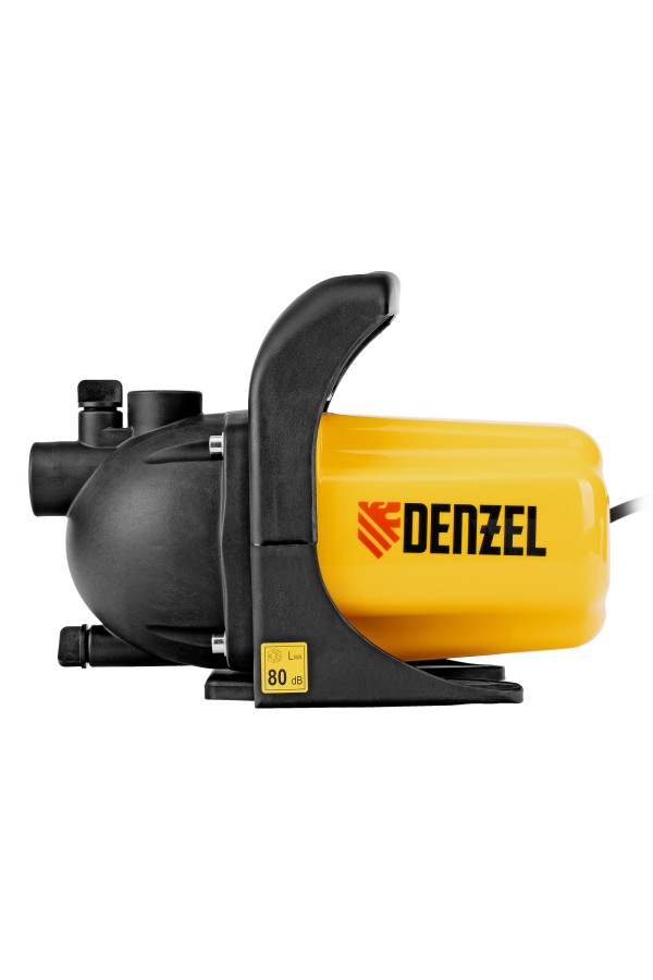 Садовый поверхностный насос GP 600, 600 Вт, 3000 л/ч, подъем 35 м, пластик Denzel