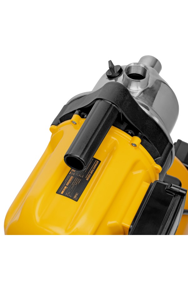 Насосная станция PS800X, 800 Вт, 3200 л/ч, ресивер 24 л, подъем 38 м, нержавейка Denzel