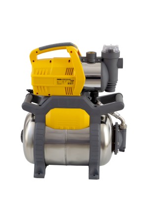 Насосная станция PSХ950X, Х-Pro, 950 Вт, 3300 л/ч, ресивер 24 л, подъем 38 м, нержавейка Denzel