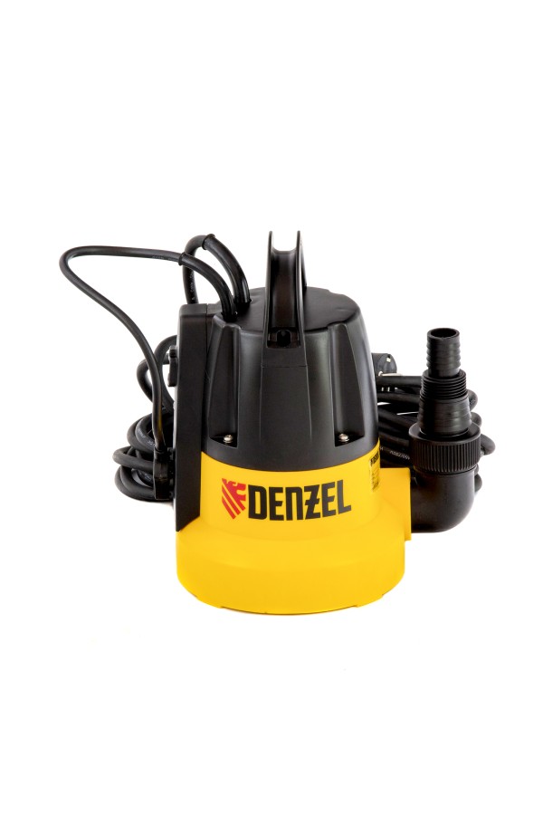 Дренажный насос DP500E, 500 Вт, подъем 7 м, 7000 л/ч Denzel