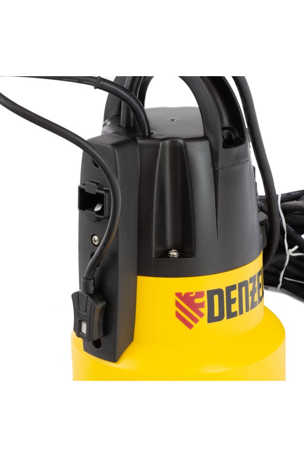 Дренажный насос DP500E, 500 Вт, подъем 7 м, 7000 л/ч Denzel