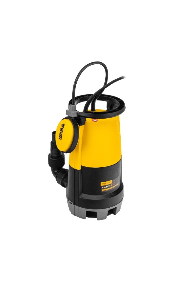 Дренажный насос для чистой и грязной воды DP450S, 450 Вт, напор 6 м, 12000 л/ч Denzel