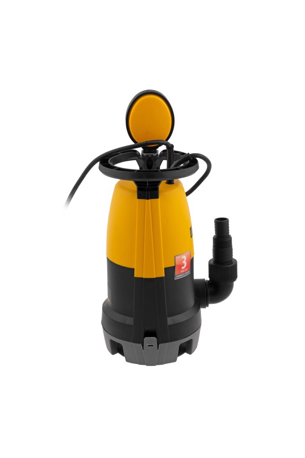 Дренажный насос для чистой и грязной воды DP-600S, 600 Вт, напор 7 м, 13000 л/ч Denzel