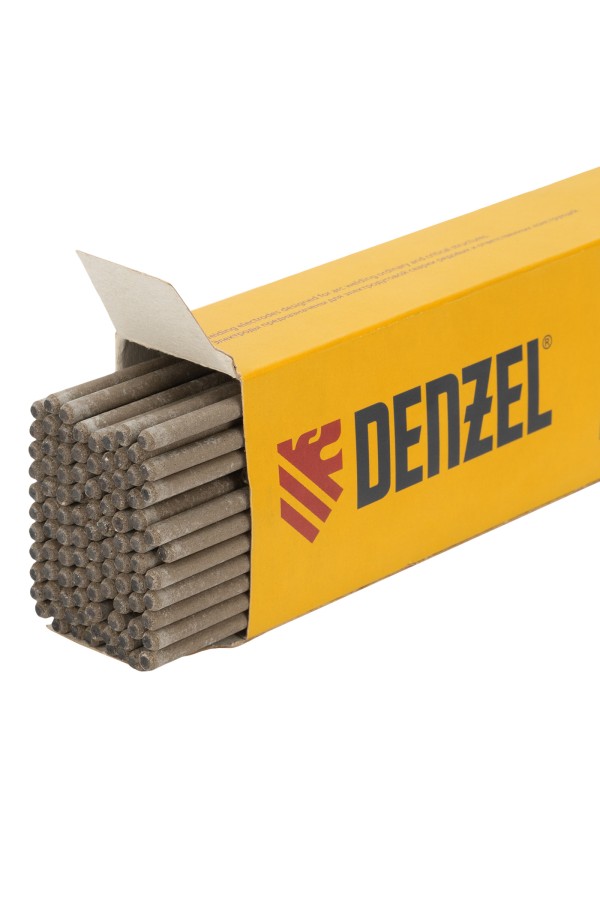 Электроды DER-13/55, диам 3 мм, 2,5 кг., основное покрытие Denzel