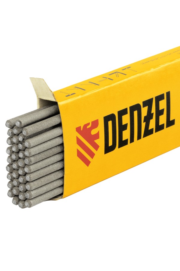 Электроды DER-46, диам. 3 мм, 1 кг, рутиловое покрытие Denzel