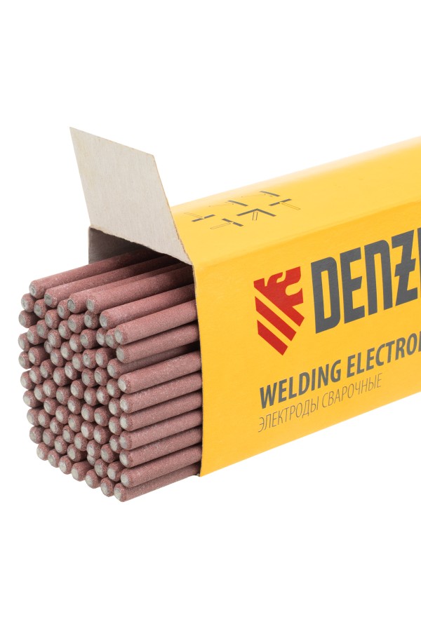 Электроды DER-46, диам. 4 мм, 5 кг, рутиловое покрытие Denzel