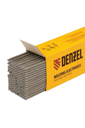 Электроды DER-13/55, диам. 3 мм, 5 кг, основное покрытие// Denzel