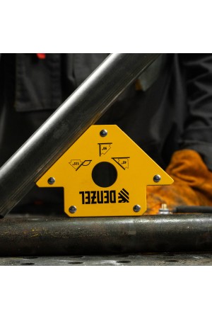 Фиксатор магнитный для сварочных работ, усилие 50 Lb Denzel