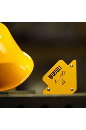 Фиксатор магнитный для сварочных работ, усилие 50 Lb Denzel