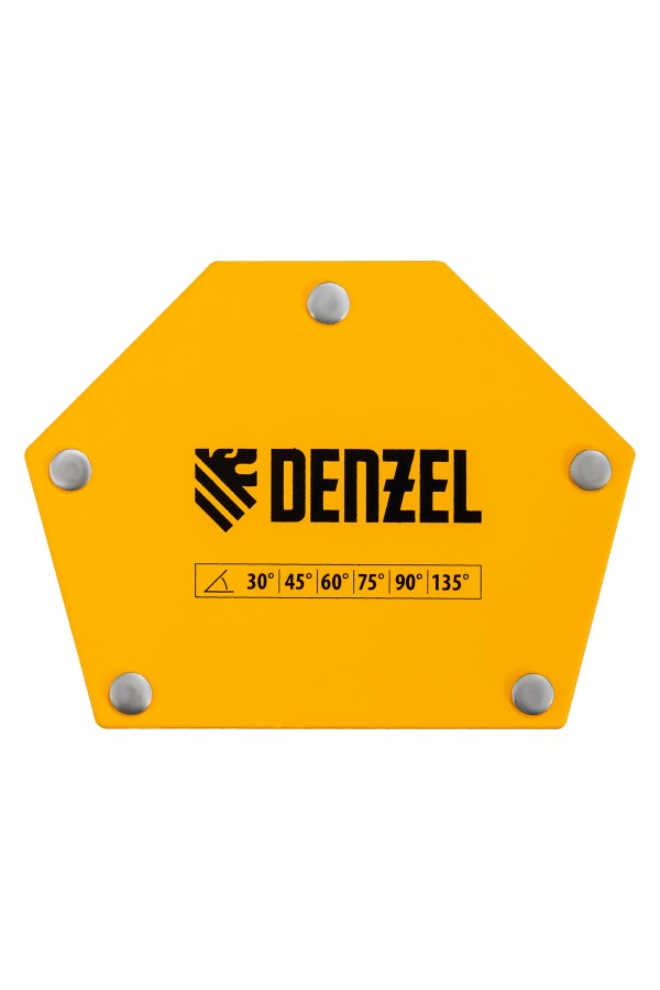 Фиксатор магнитный для сварочных работ усилие 50 LB, 30х45х60х75х90х135 град. Denzel