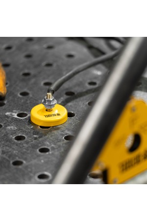 Набор из 2 магнитных сварочных фиксаторов и магнитной клеммы 