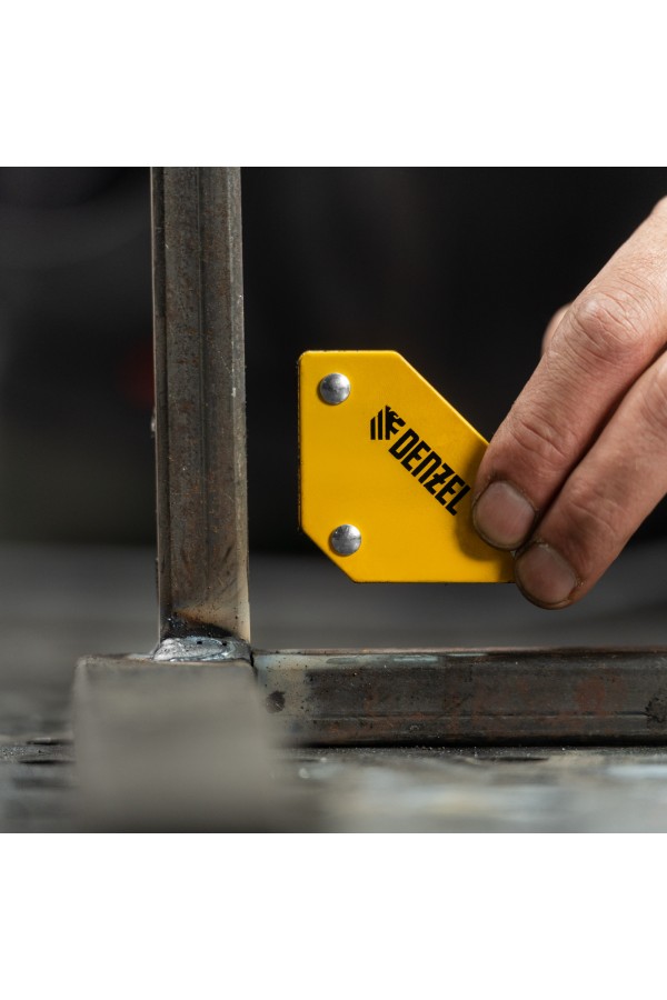 Набор из 2 магнитных сварочных фиксаторов и магнитной клеммы 