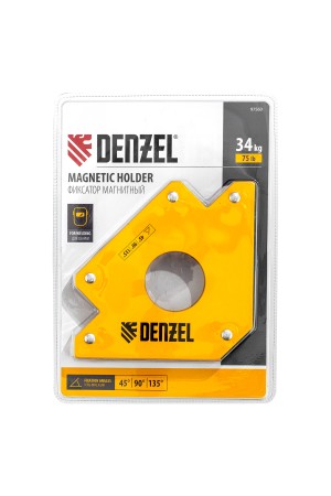 Фиксатор магнитный для сварочных работ усилие 75 LB Denzel