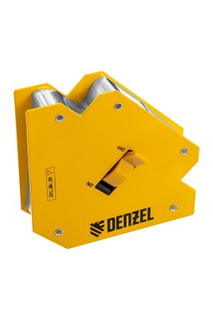 Фиксатор магнитный отключаемый для сварочных работ усилие 55 LB, 45х90х135 град. Denzel