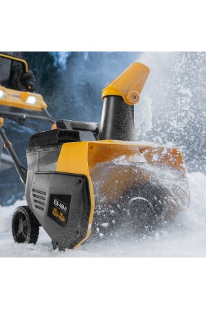 Снегоуборочная машина аккумуляторная, ESB-460-0, Li-Ion, 36В Denzel