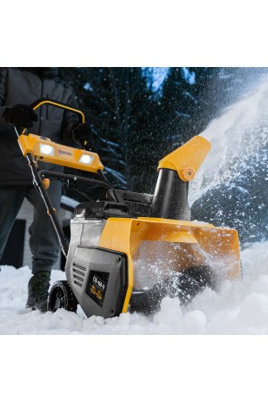Снегоуборочная машина аккумуляторная, ESB-460-0, Li-Ion, 36В Denzel