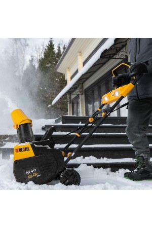 Снегоуборочная машина аккумуляторная, ESB-460-0, Li-Ion, 36В Denzel