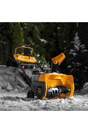 Снегоуборочная машина аккумуляторная, ESB-460-0, Li-Ion, 36В Denzel