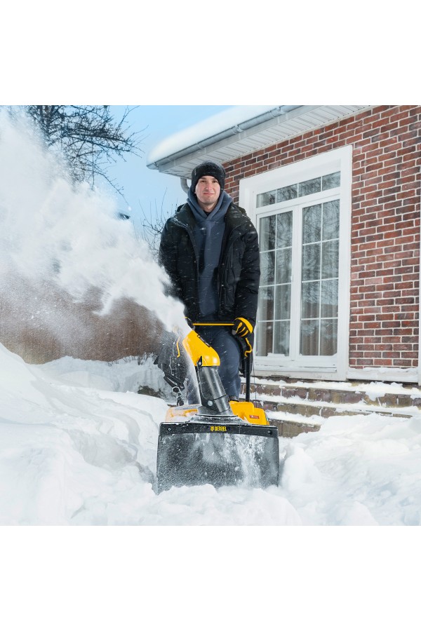 Бензиновая снегоуборочная машина SB 460 E, 99cc, эл.старт, шнек SnowCrusher Denzel