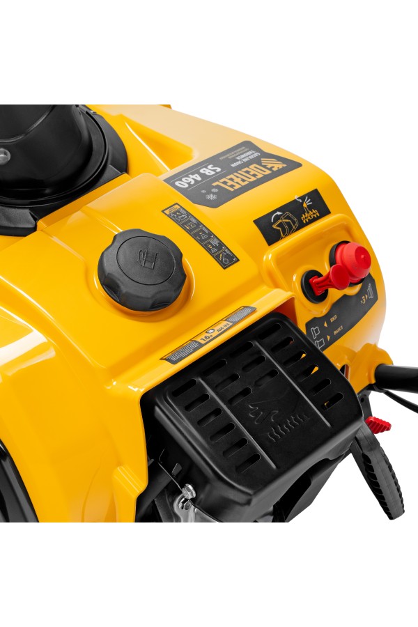 Бензиновая снегоуборочная машина SB 460, 99cc, ручной старт Denzel