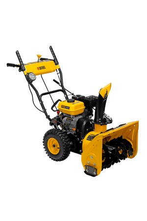 Бензиновая снегоуборочная машина SB 560 LP, 212 cc, электростартер, фара Denzel