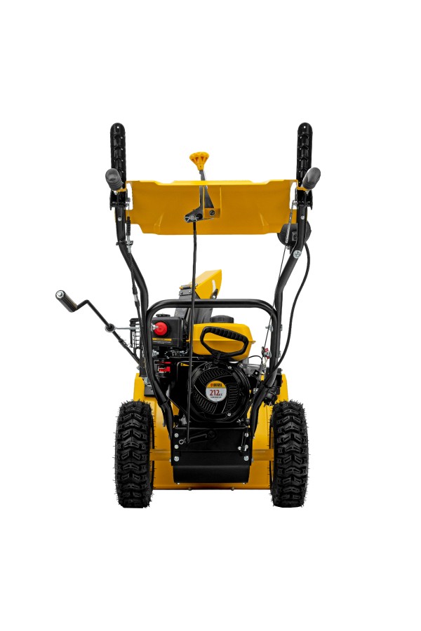 Бензиновая снегоуборочная машина SB 560 LP, 212 cc, электростартер, фара Denzel