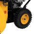 Бензиновая снегоуборочная машина SBM 610, 212 cc, ручной старт, фара Denzel