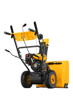 Бензиновая снегоуборочная машина SBM 610, 212 cc, ручной старт, фара Denzel