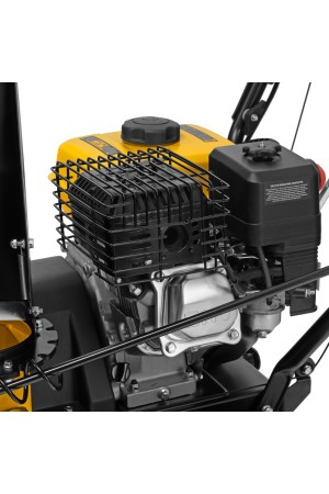 Бензиновая снегоуборочная машина SBM 610, 212 cc, ручной старт, фара Denzel
