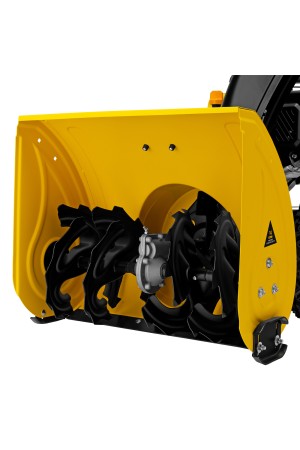 Бензиновая снегоуборочная машина SBM 610S PRO, 212 cc, электростартер, фара, обогрев Denzel