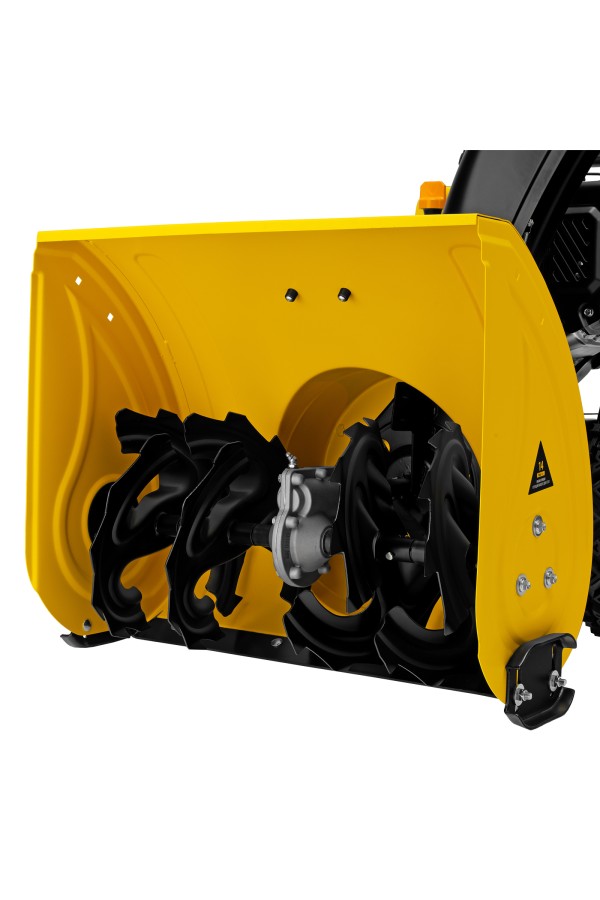 Бензиновая снегоуборочная машина SBM 610S PRO, 212 cc, электростартер, фара, обогрев Denzel