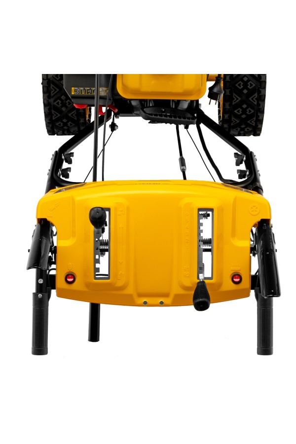 Бензиновая снегоуборочная машина SBM 610S PRO, 212 cc, электростартер, фара, обогрев Denzel