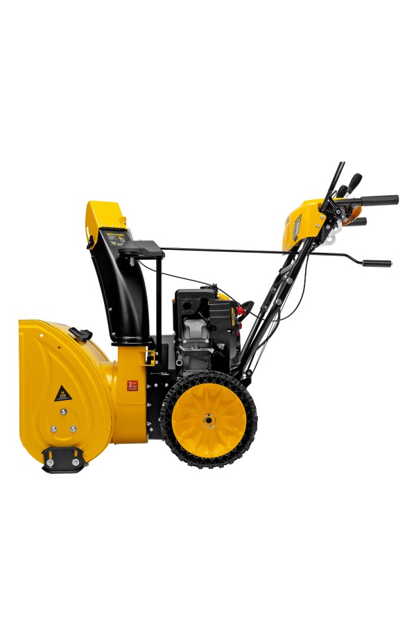 Бензиновая снегоуборочная машина SBM 610S PRO, 212 cc, электростартер, фара, обогрев Denzel
