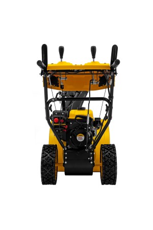Бензиновая снегоуборочная машина SBM 610S PRO, 212 cc, электростартер, фара, обогрев Denzel