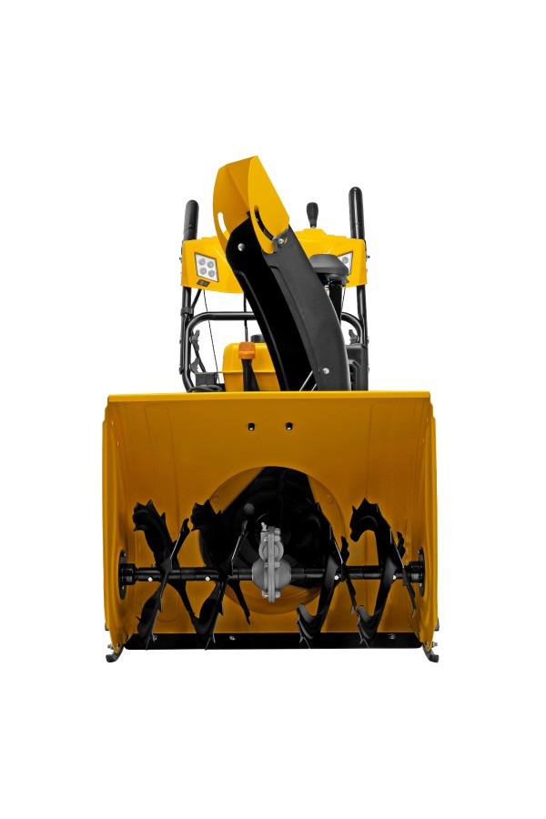 Бензиновая снегоуборочная машина SBM 610S PRO, 212 cc, электростартер, фара, обогрев Denzel