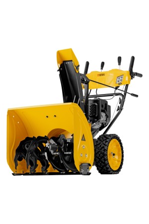 Бензиновая снегоуборочная машина SBM 610S PRO, 212 cc, электростартер, фара, обогрев Denzel