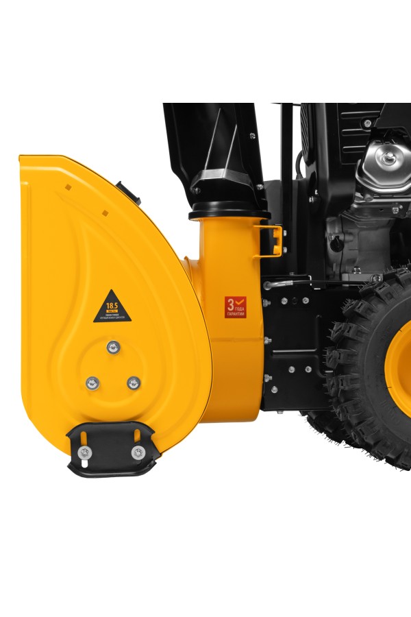Бензиновая снегоуборочная машина SBL 711D PRO, 302cc, эл.старт, фара, обогрев, блок. дифф. Denzel