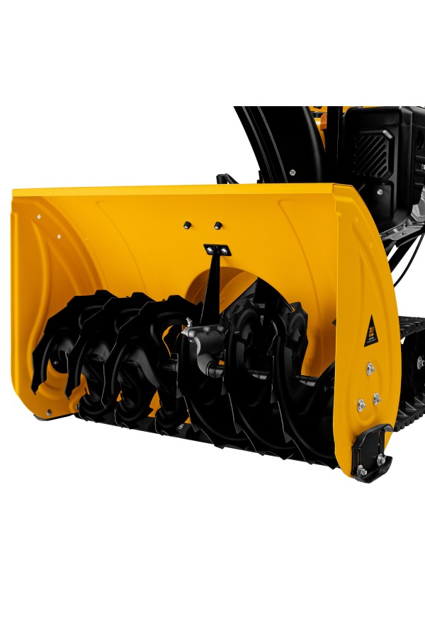 Бензиновая снегоуборочная машина SBL 711DT PRO, 420cc, гусеницы, эл.старт, блок. дифф. Denzel