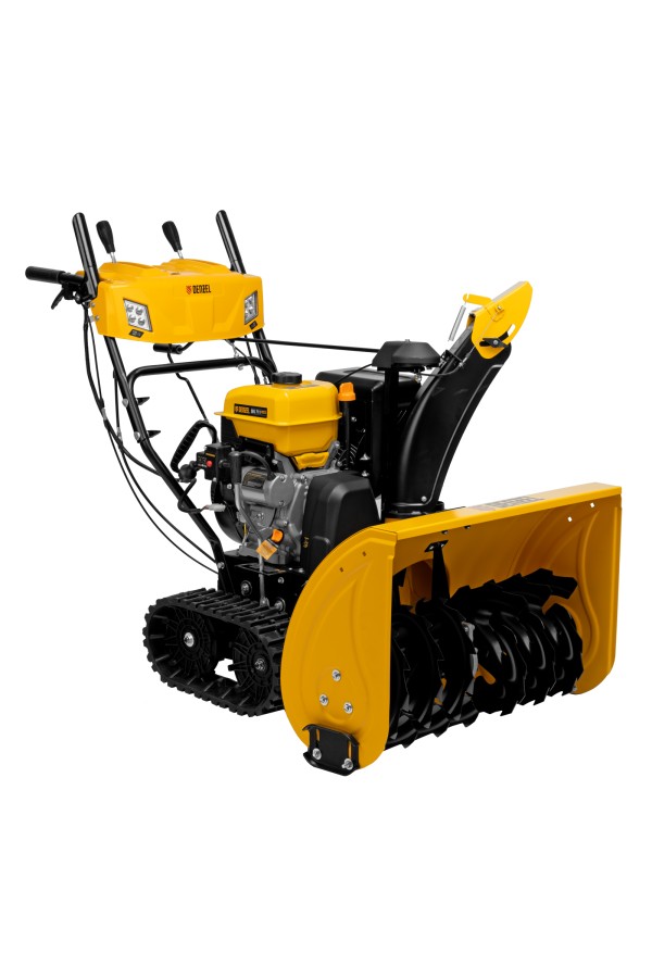 Бензиновая снегоуборочная машина SBL 711DT PRO, 420cc, гусеницы, эл.старт, блок. дифф. Denzel